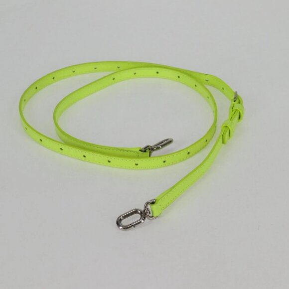 BALENCIAGA Hourglass XS Hand Bag Leather 2way LIme Green - Picture 13 of 16